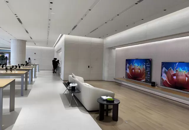 Huawei Shop-Beleuchtung