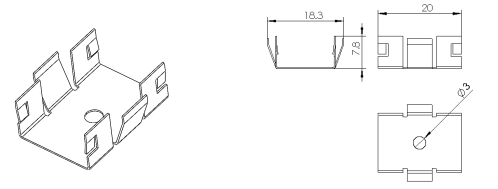 Typ 1, Metallclip